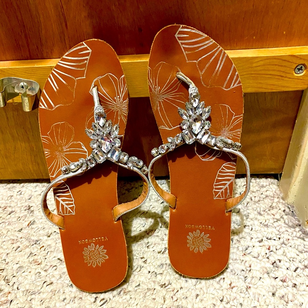 Yellow Box sandals